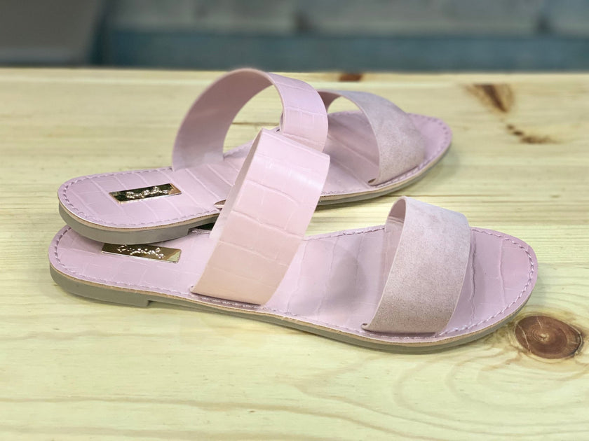 Athena Blush Slide - Distractions Clothing