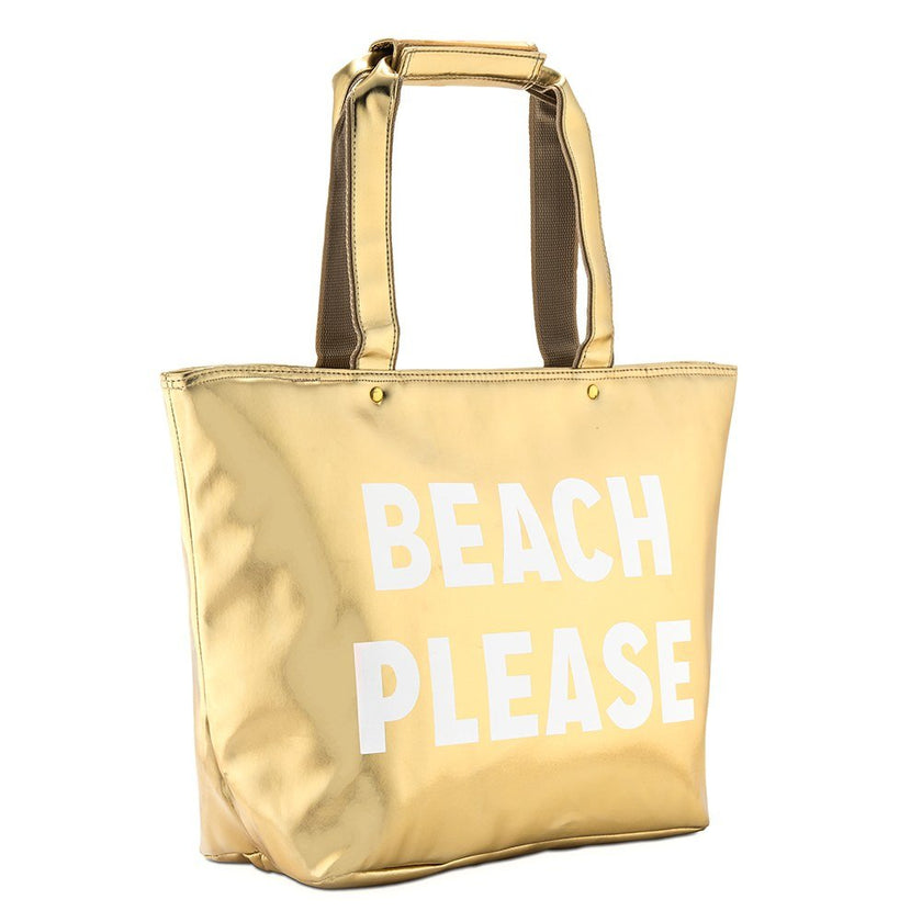Beach Please Insulated Tote - Distractions Clothing