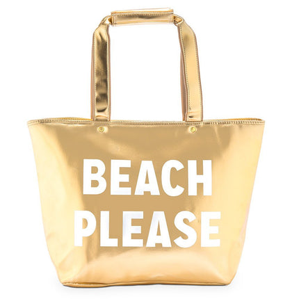 Beach Please Insulated Tote - Distractions Clothing