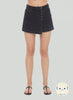 Black Wash Denim Skort - Distractions Clothing