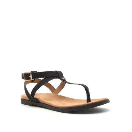 Comfy Nubuck Gladiator Sandal - Distractions Clothing