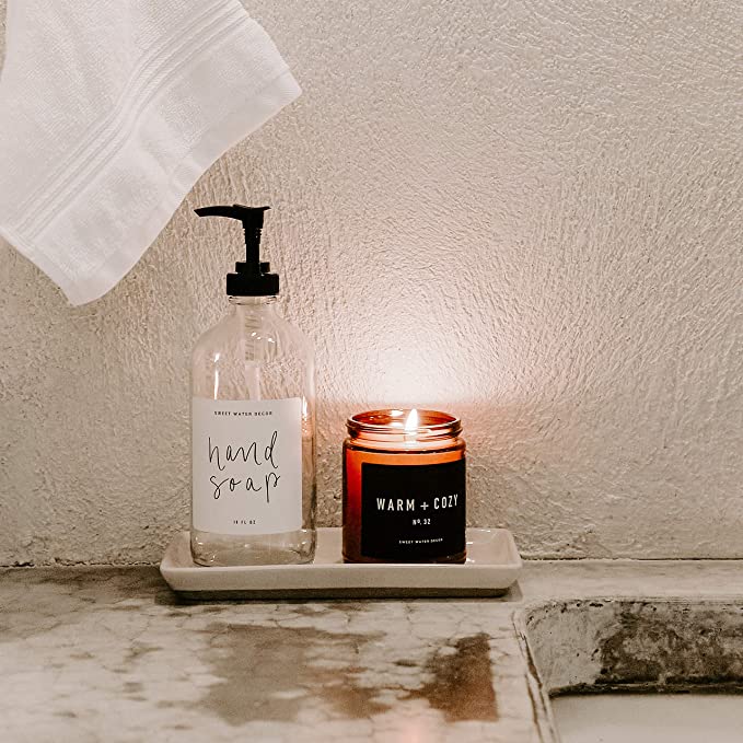 Cream Speckled Stoneware Tray - Distractions Clothing