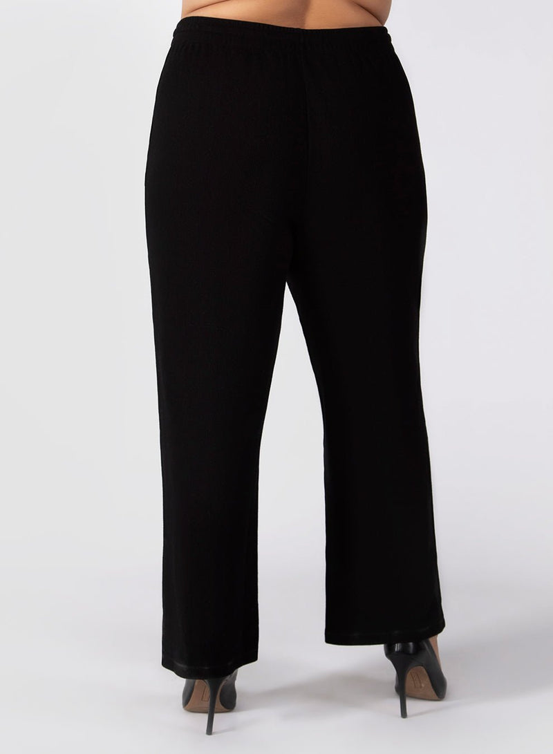 Curvy Waffle Knit Pant - Distractions Clothing