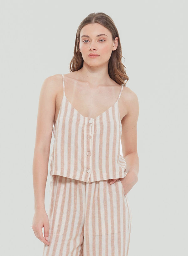 Danielle Crop Tank - Distractions Clothing
