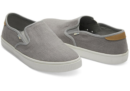 Drizzle Grey Baja Toms - Distractions Clothing