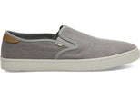 Drizzle Grey Baja Toms - Distractions Clothing