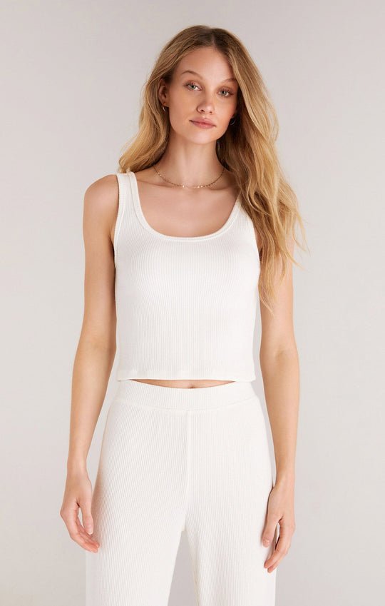Easy Peasy Rib Tank - Distractions Clothing