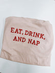 Eat, Drink, Nap Tee - Distractions Clothing