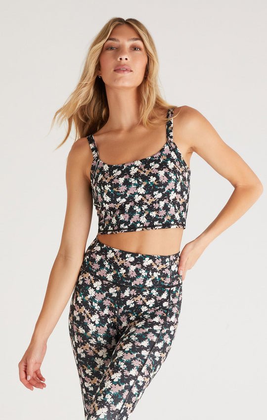 Feel good floral legging - Distractions Clothing