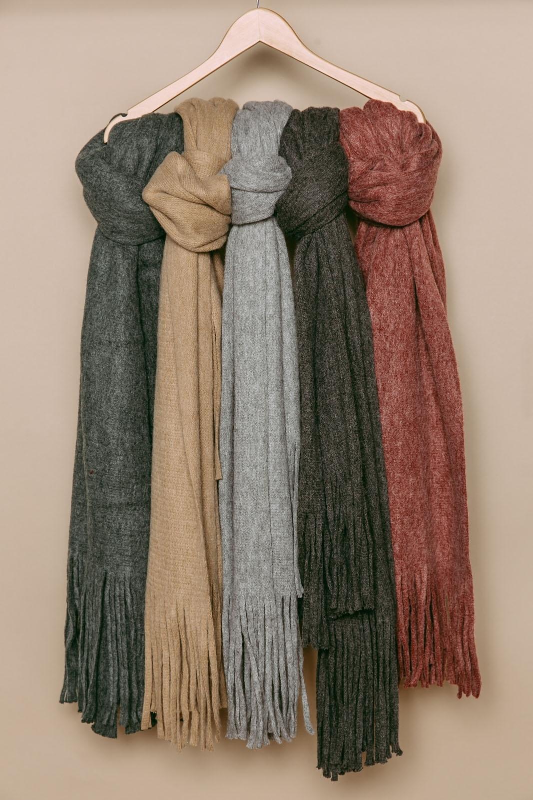 Fringe Scarf - Distractions Clothing