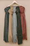 Fringe Scarf - Distractions Clothing
