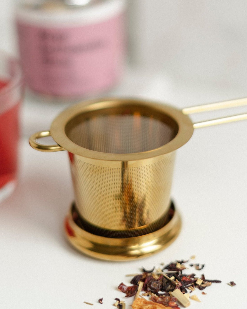 Gold Goddess Tea Strainer - Distractions Clothing