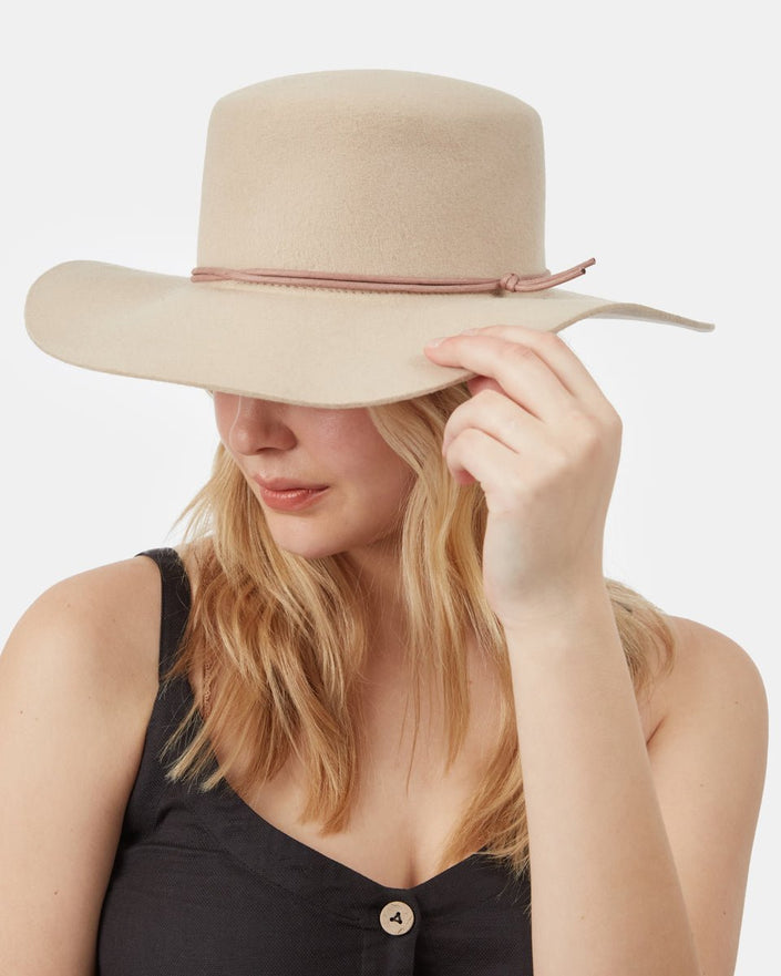 Harlow Boater Hat - Distractions Clothing