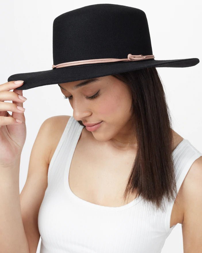 Harlow Boater Hat - Distractions Clothing