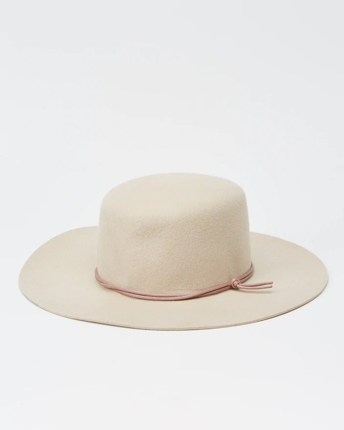 Harlow Boater Hat - Distractions Clothing