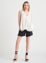 High Rise Cut - Off Short - Distractions Clothing