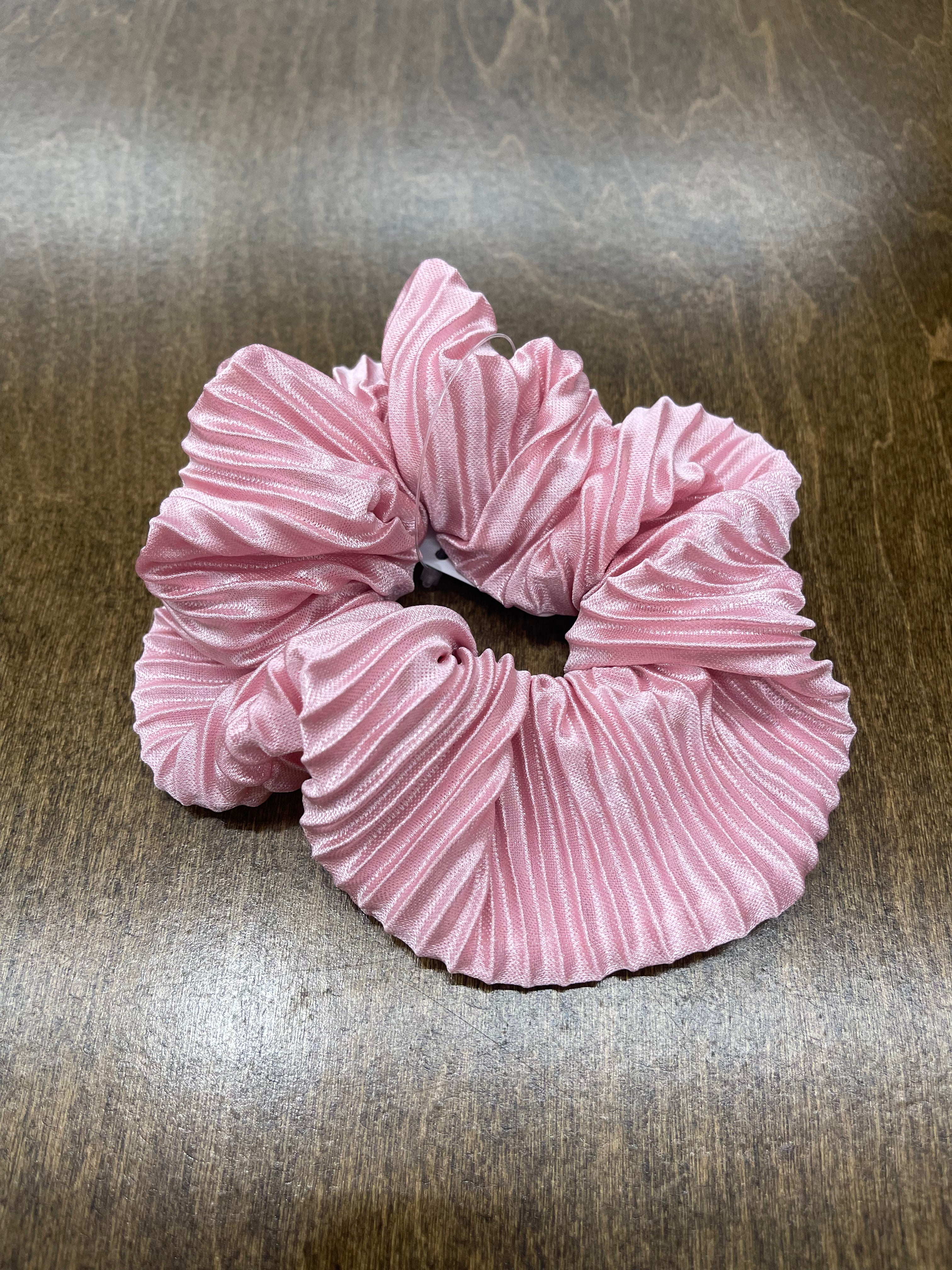 Pleated Hair Scrunchie