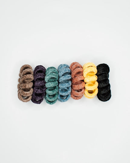Knitted Curly Scrunchie - Distractions Clothing