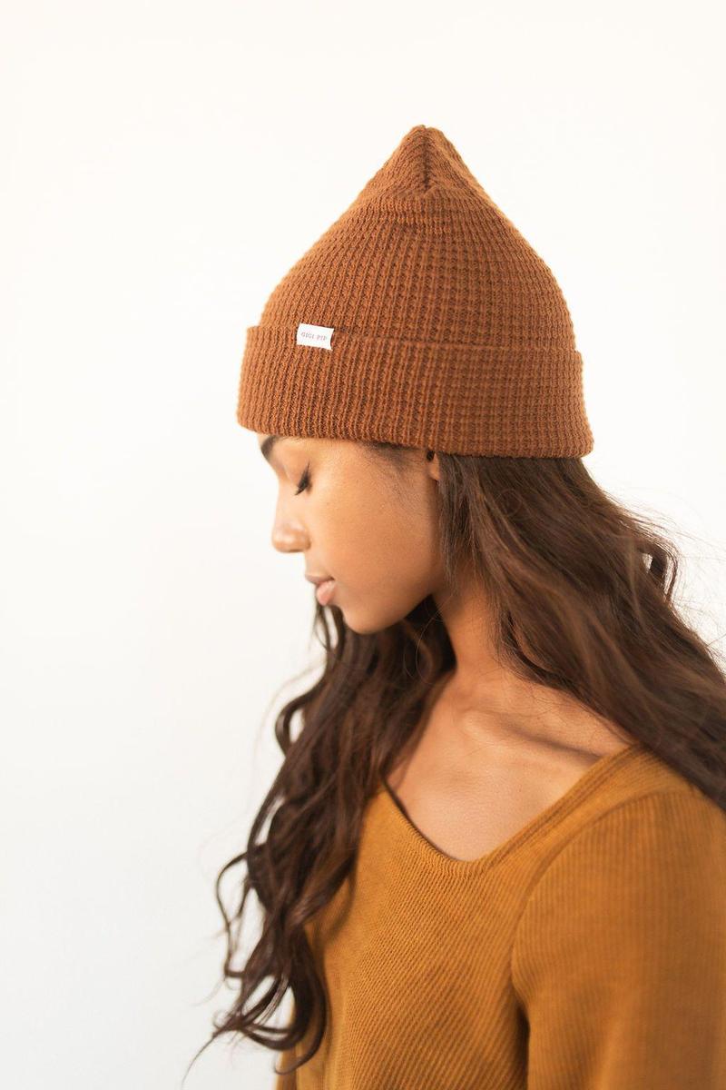 Marsh Waffle Knit Beanie - Distractions Clothing