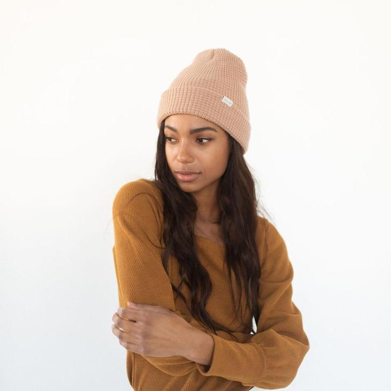 Marsh Waffle Knit Beanie - Distractions Clothing