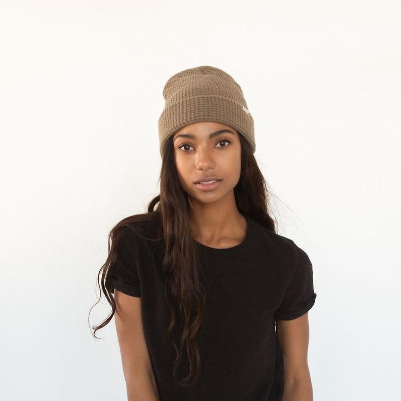 Marsh Waffle Knit Beanie - Distractions Clothing