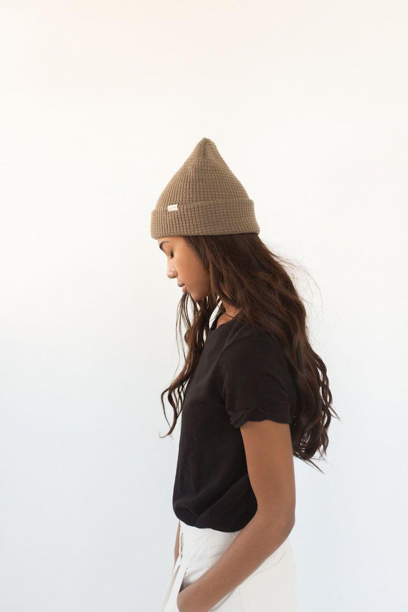 Marsh Waffle Knit Beanie - Distractions Clothing