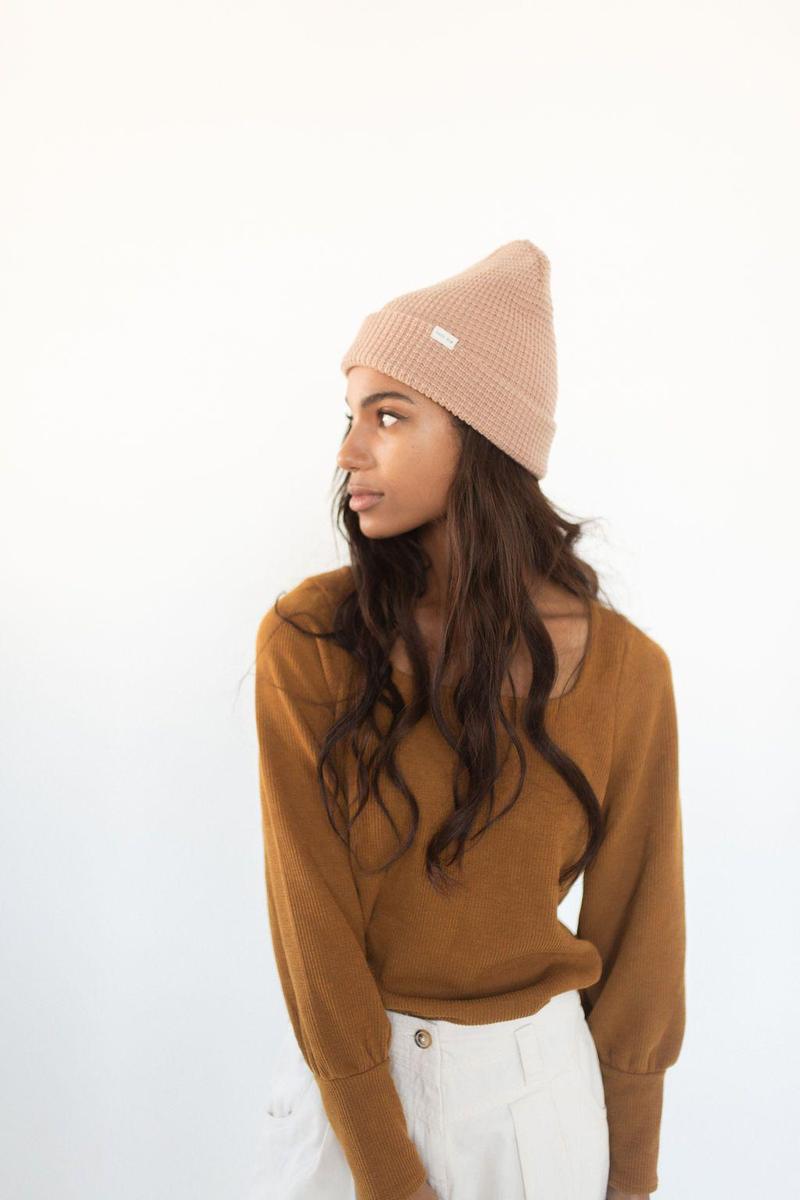 Marsh Waffle Knit Beanie - Distractions Clothing