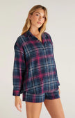 Midnight Road Trip Plaid Shirt - Distractions Clothing
