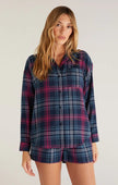 Midnight Road Trip Plaid Shirt - Distractions Clothing