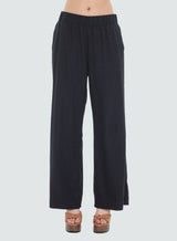 Miranda Curvy Linen Pant - Distractions Clothing
