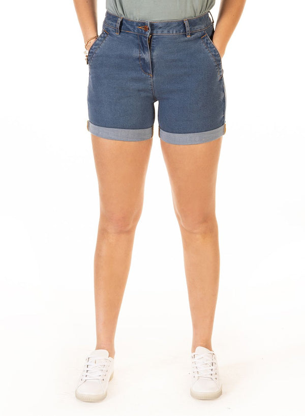 Mood Denim Mom Short