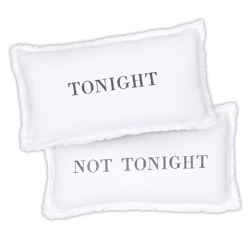 Not Tonight Pillow - Distractions Clothing
