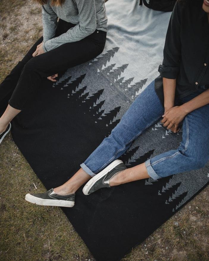 Organic Cotton Juniper Blanket - Distractions Clothing