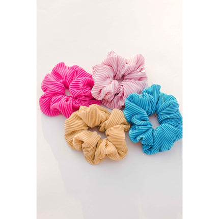 Pleated Hair Scrunchie - Distractions Clothing