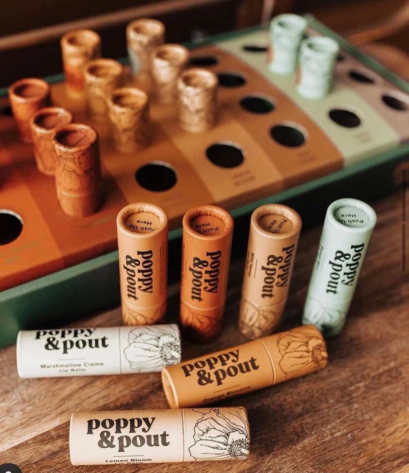 Poppy & Pout Lip Balm - Distractions Clothing