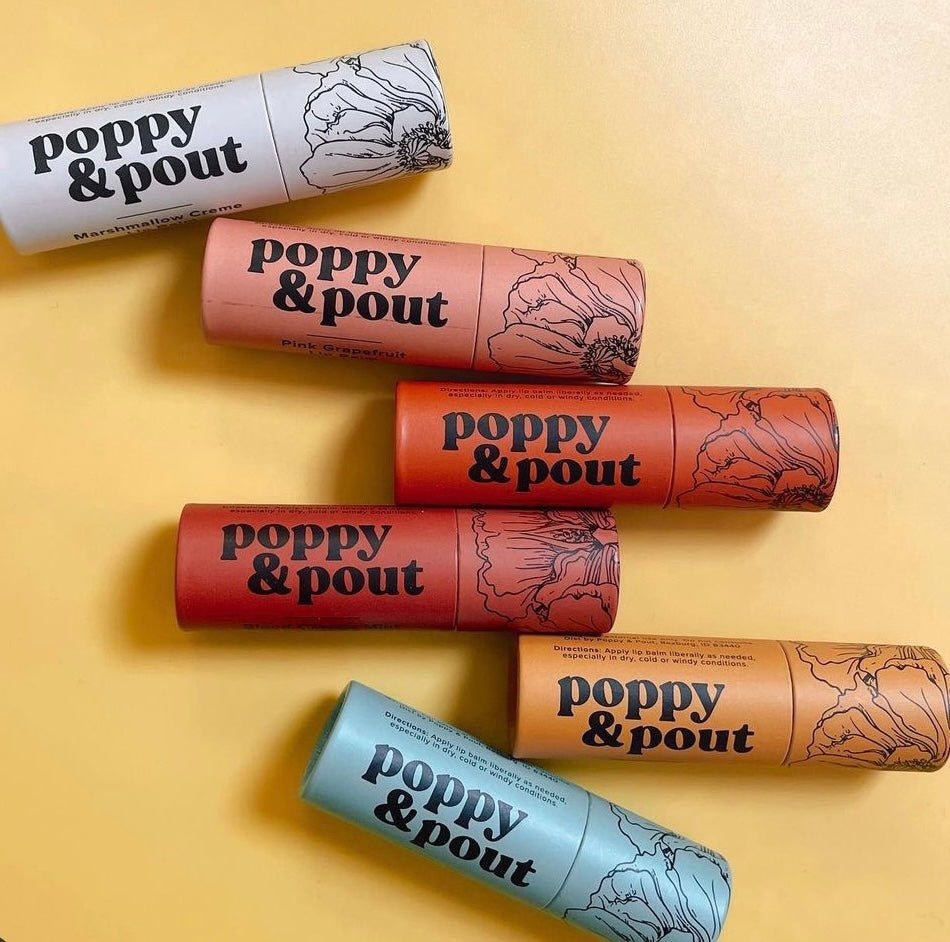 Poppy & Pout Lip Balm - Distractions Clothing