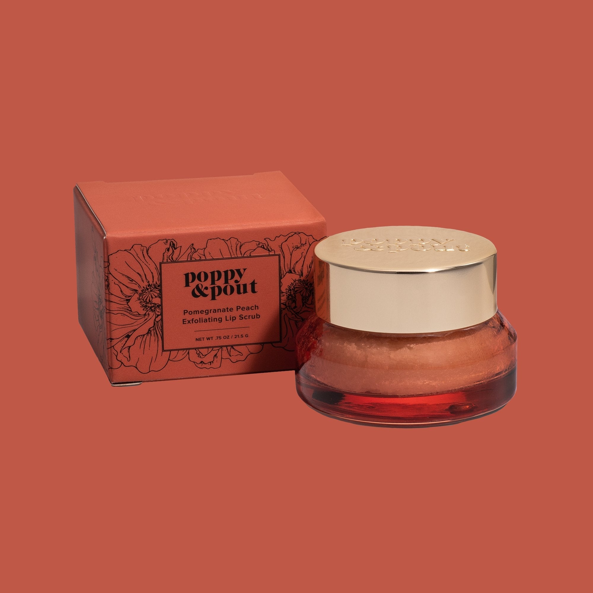 Poppy & Pout Lip Scrub - Distractions Clothing