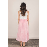 Retro Pleated Midi Skirt - Distractions Clothing