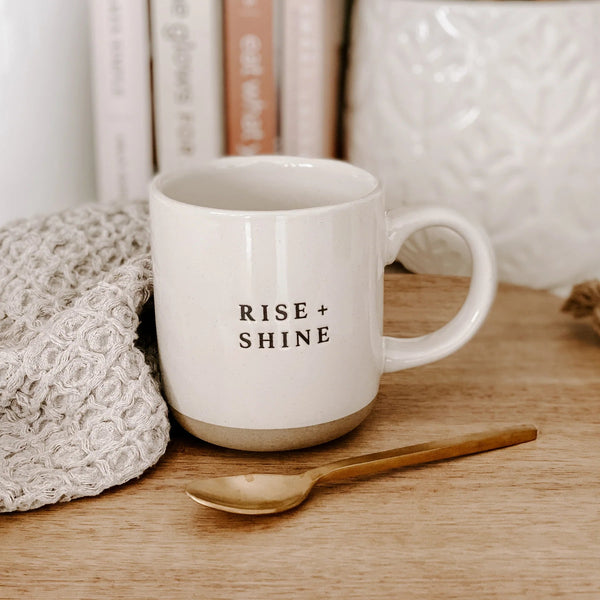 Rise + Shine Mug - Distractions Clothing