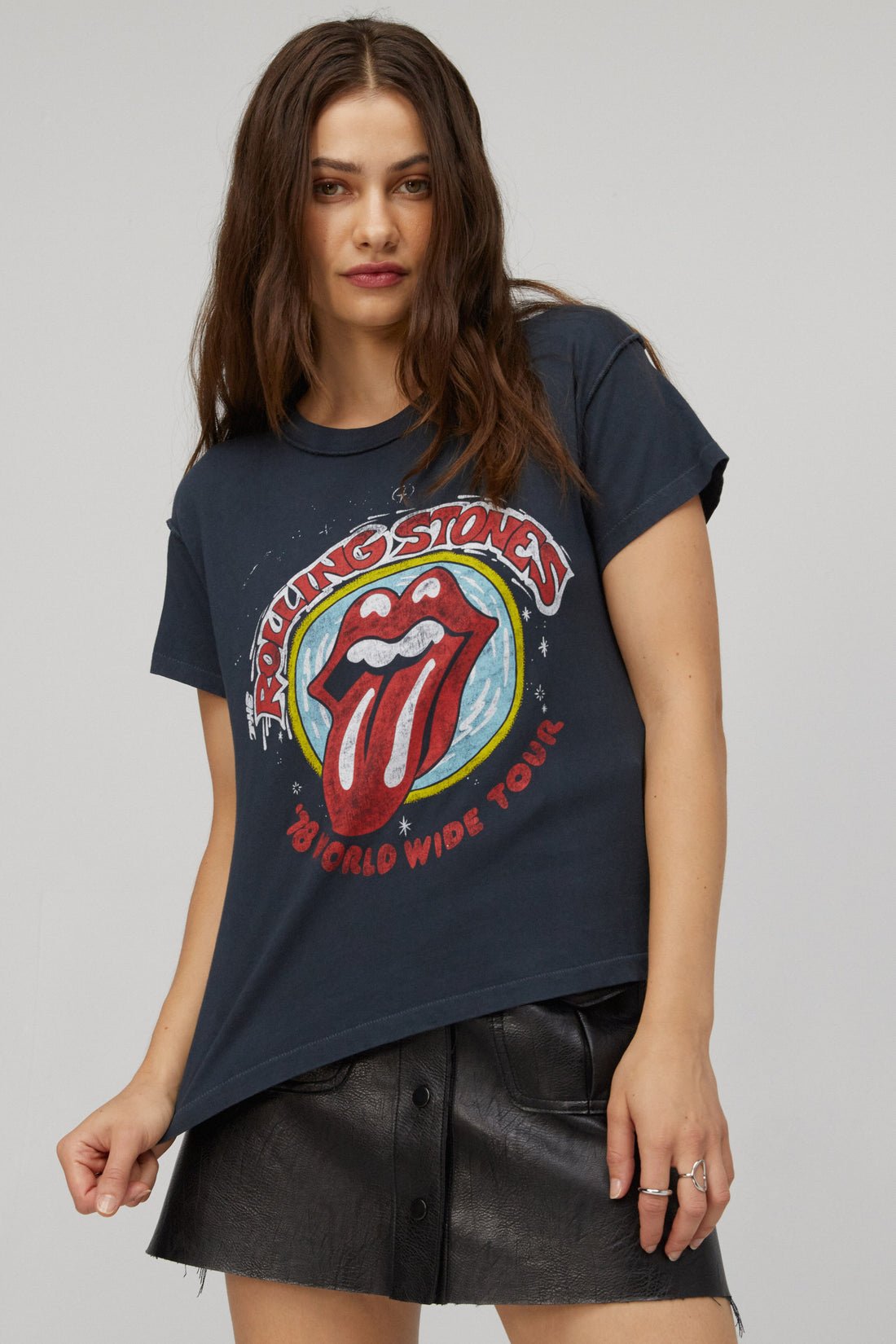 Rolling Stones '78 Reverse Tee - Distractions Clothing