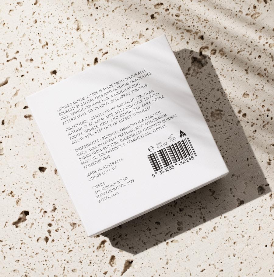 Rose Wood Solid Parfum with Case - Distractions Clothing