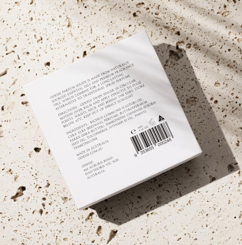 Rose Wood Solid Parfum with Case - Distractions Clothing