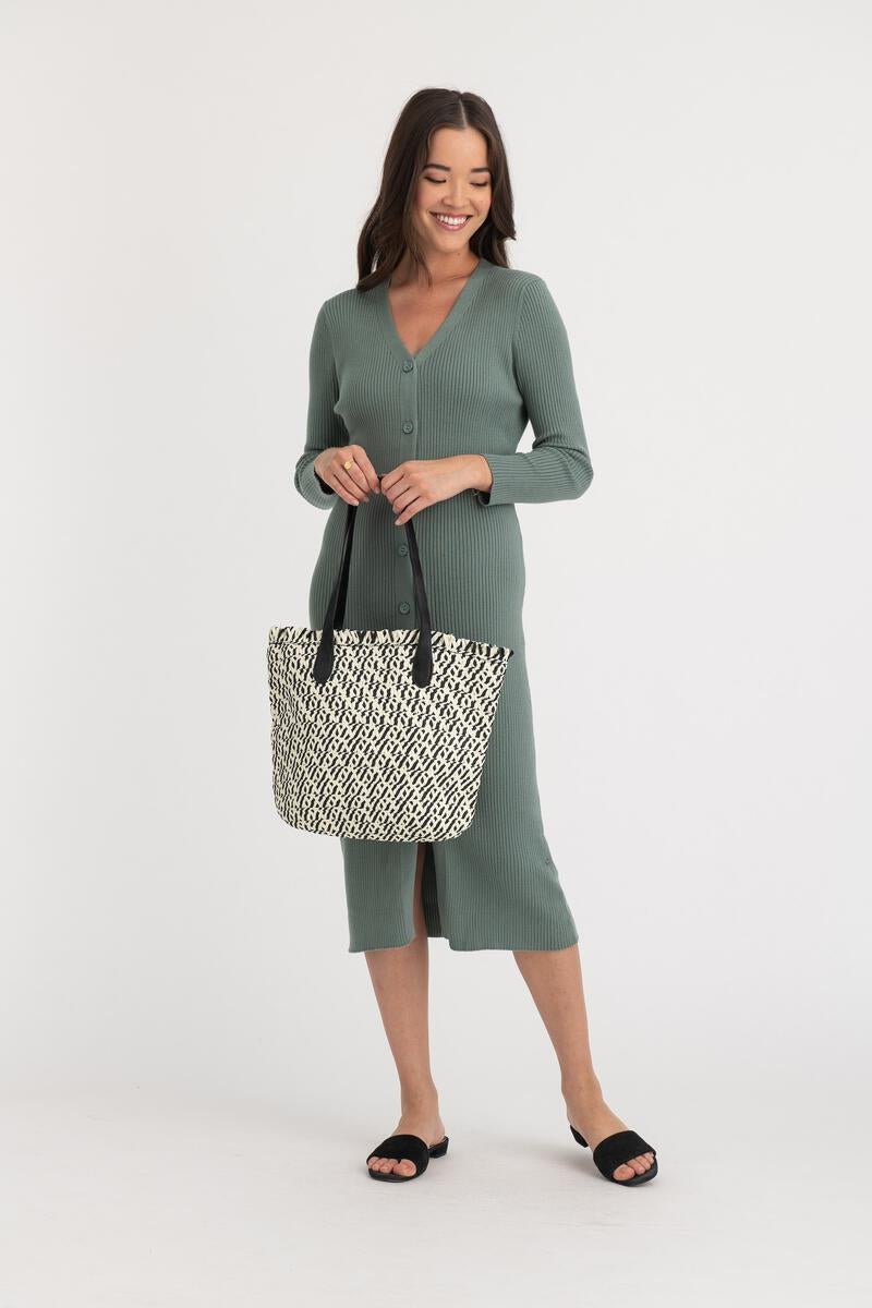 Seaside Straw Tote - Distractions Clothing