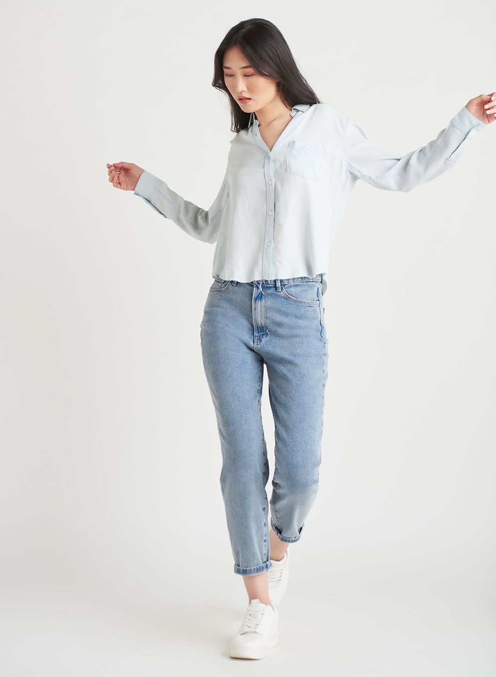 Slim Fit Mom Jean - Distractions Clothing