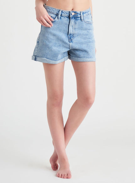 Slim Fit Mom Short - Distractions Clothing