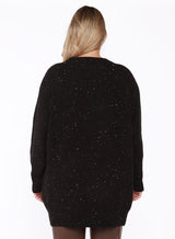 Starry Night Curvy Tunic Sweater - Distractions Clothing