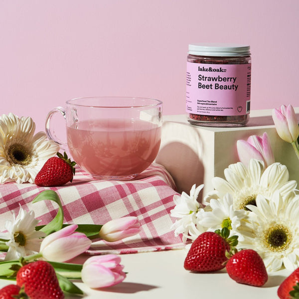 Strawberry Beet Beauty Tea Blend - Distractions Clothing