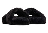 Susie Faux Fur Slipper - Distractions Clothing