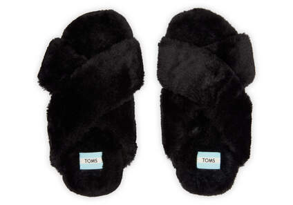 Susie Faux Fur Slipper - Distractions Clothing