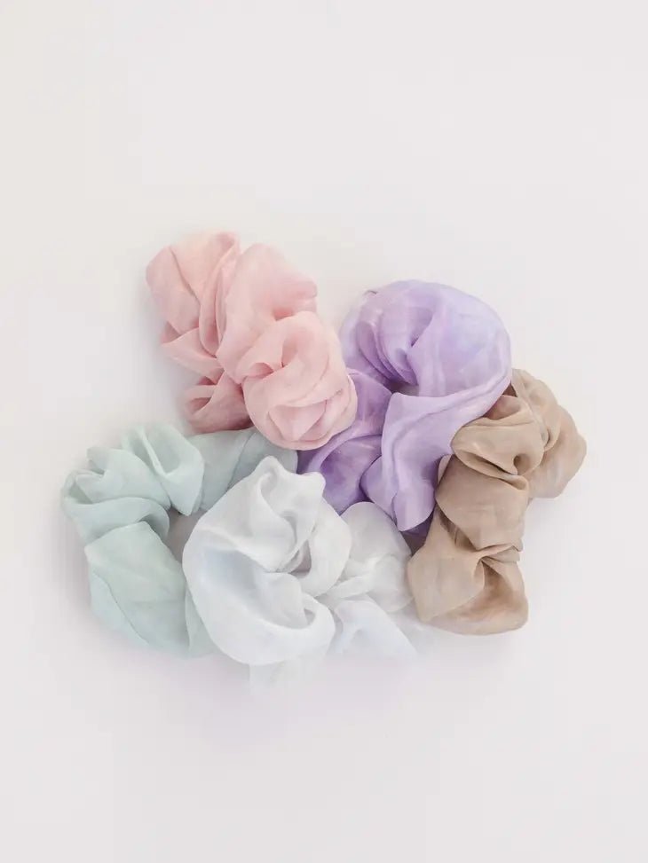 Tan Mermaid Scrunchie - Distractions Clothing